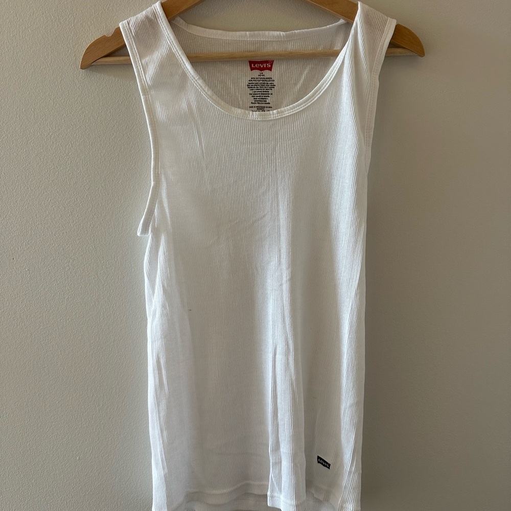 Levi's Classic White Men’s Tank Top